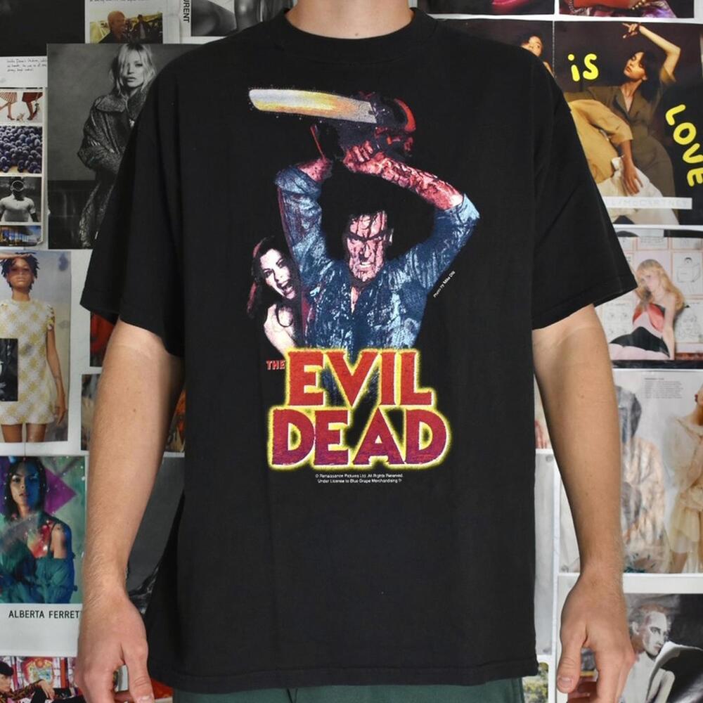 Vintage The Evil Dead tee shirt.